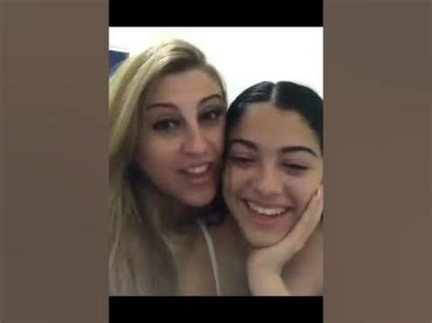 NEW MALU TREVEJO KISSING HER MOM ON LIVE